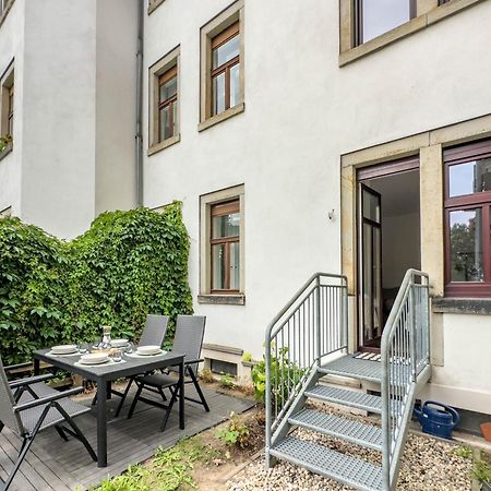 Design 2R Apartment Dresden Neustadt - Garten - Elbnahe - Airport Exterior photo