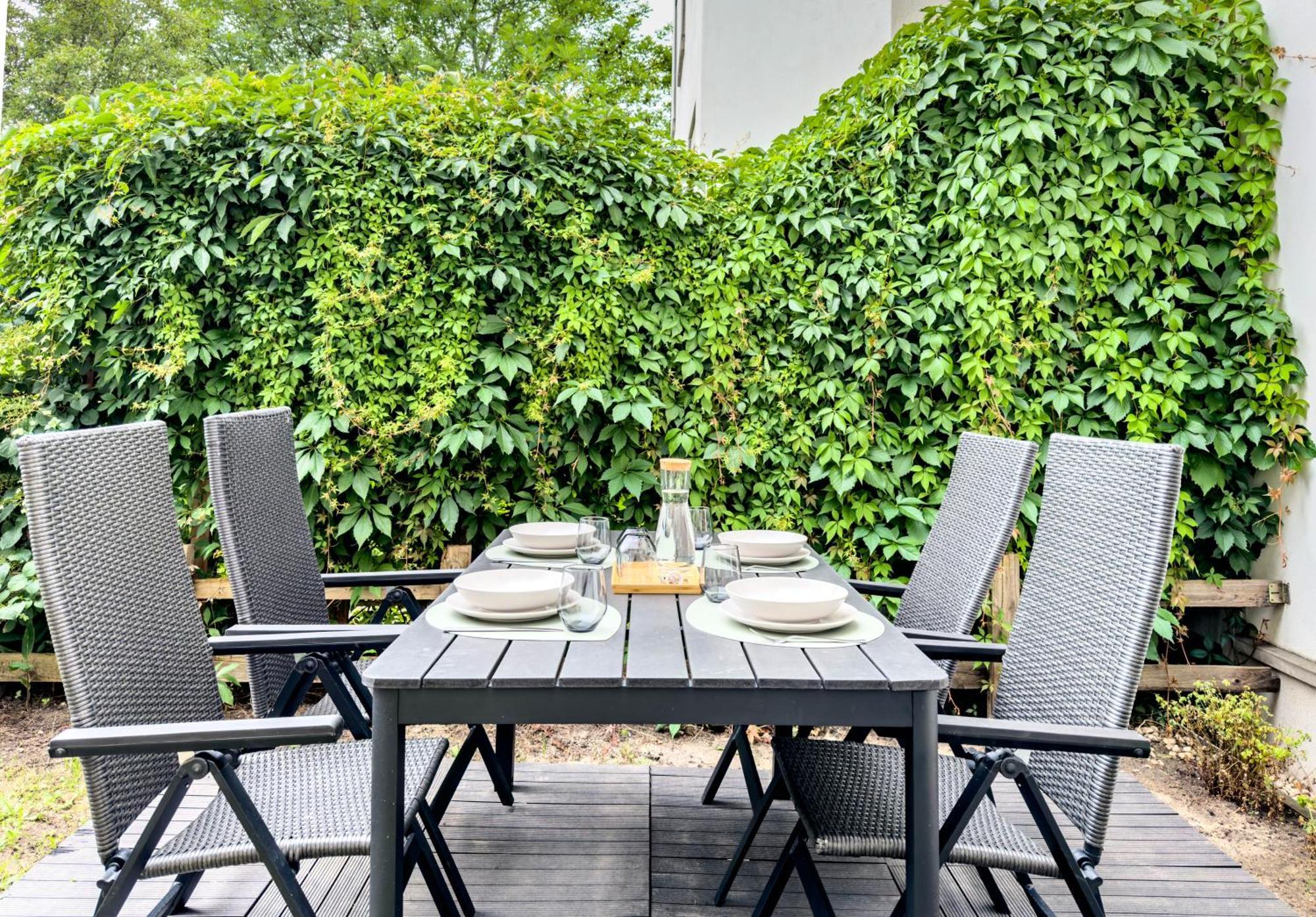 Design 2R Apartment Dresden Neustadt - Garten - Elbnahe - Airport Exterior photo